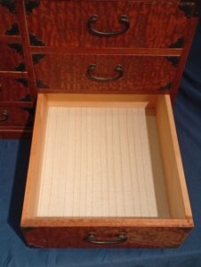 民芸 箪笥 からくり 引き出し 木製 小箪笥 収納 和家具