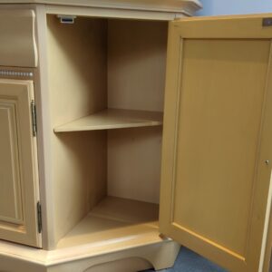 希少 照明付き リビングボード 飾り棚 食器棚