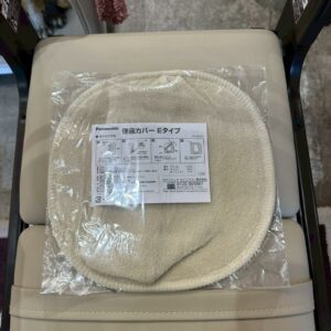 【美品】パナソニック 家具調ポータブルトイレ 座楽 PN-L23406