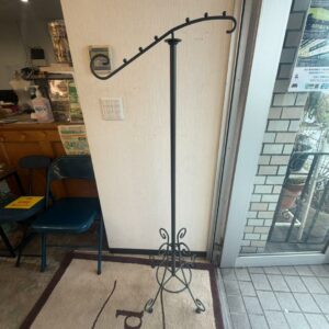 アンティーク調 アイアン ポールハンガー