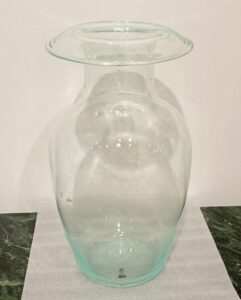 花瓶 フラワーベース 花器 ガラス H.P.France