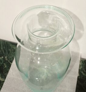 花瓶 フラワーベース 花器 ガラス H.P.France