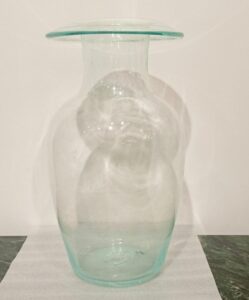 花瓶 フラワーベース 花器 ガラス H.P.France