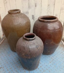【3点セット】 信楽焼 壺 花瓶 茶壺