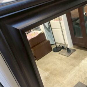 【美品】 IKEA HEMNES 鏡 ミラー ダークブラウン