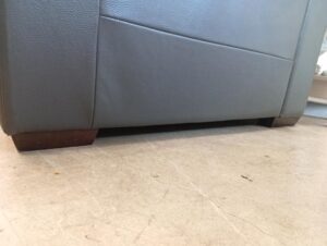 【極美品】 イタリア製 ソファ 3人掛けソファ レザー グリーン 高級 3P 革