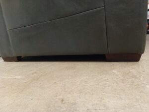 【極美品】 イタリア製 ソファ 3人掛けソファ レザー グリーン 高級 3P 革