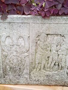 植木鉢 ホワイト ヨーロピアン 長方形