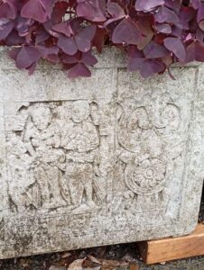 植木鉢 ホワイト ヨーロピアン 長方形