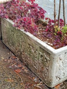 植木鉢 ホワイト ヨーロピアン 長方形