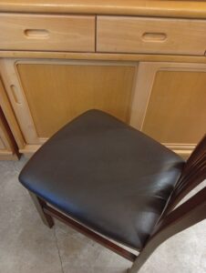 ハイバック ダイニングチェア 2脚セット 椅子 チェア