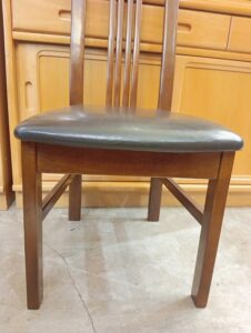 ハイバック ダイニングチェア 2脚セット 椅子 チェア