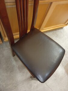 ハイバック ダイニングチェア 2脚セット 椅子 チェア