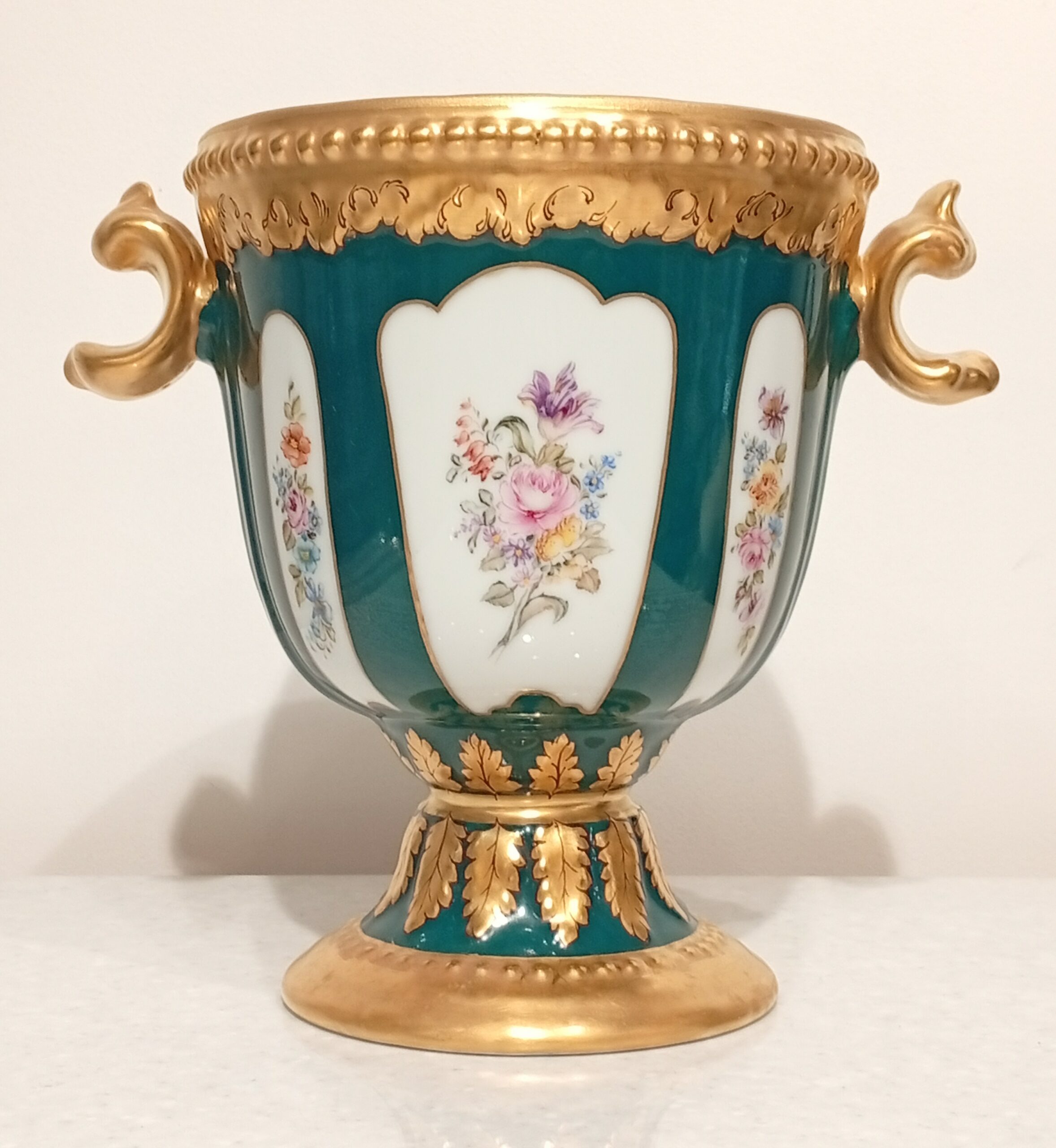 【希少】西ドイツ Bavaria 磁器 金彩