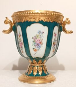 【希少】西ドイツ Bavaria 磁器 金彩