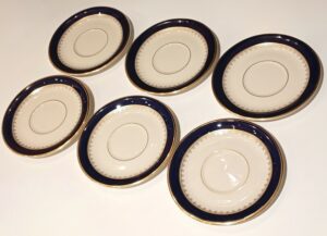 【未使用】 金彩 カップ&ソーサー 6客 Washington