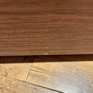 ダブルベッド　収納・コンセント付