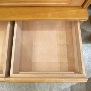 カリモク家具 食器棚 カットガラス 幅119㎝