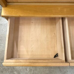 カリモク家具 食器棚 カットガラス 幅119㎝