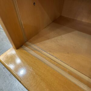 カリモク家具 食器棚 カットガラス 幅119㎝