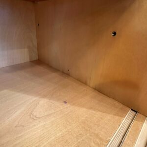 カリモク家具 食器棚 カットガラス 幅119㎝