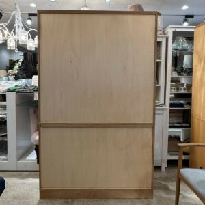 カリモク家具 食器棚 カットガラス 幅119㎝
