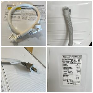 ドラム式電気洗濯乾燥機 ES-H10D-WL 2020年製