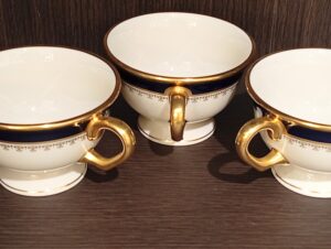 【未使用】 金彩 カップ&ソーサー 6客 Washington