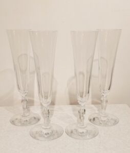 【4客セット】 シャンパングラス