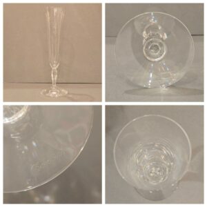 【4客セット】 シャンパングラス