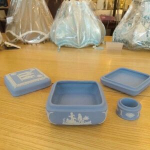 ジャスパー　蓋つき小物入れ　3セット