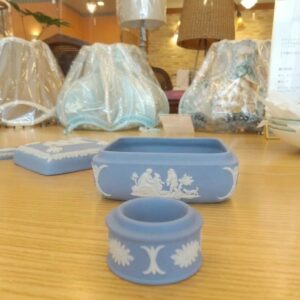 ジャスパー　蓋つき小物入れ　3セット