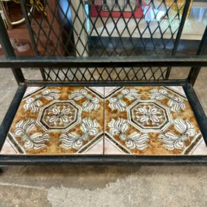 【2点セット】アンティーク アイアン家具
