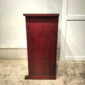 希少　ショップシール付　 木製ミニキャビネット