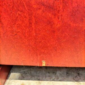 希少　ショップシール付　 木製ミニキャビネット