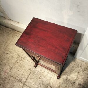希少　ショップシール付　 木製ミニキャビネット