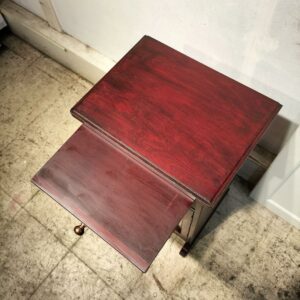希少　ショップシール付　 木製ミニキャビネット