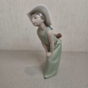 【美品】 少女 05009 陶磁器
