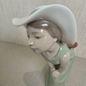 【美品】 少女 05009 陶磁器