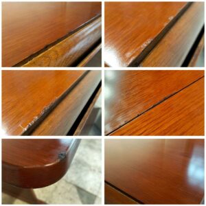 三越家具　　バタフライダイニング4点セット