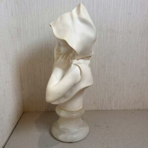 Giuseppe Bessi イタリアン ヴィンテージ 微笑む少女の胸像