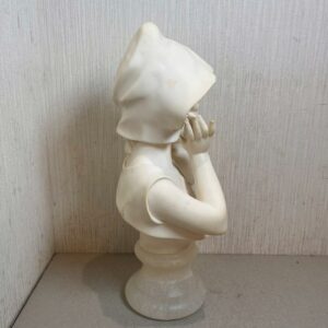 Giuseppe Bessi イタリアン ヴィンテージ 微笑む少女の胸像