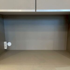 【美品】キッチンボード ナポリ90 幅90㎝ グレー