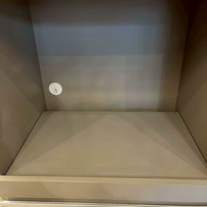 【美品】キッチンボード ナポリ90 幅90㎝ グレー