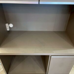 【美品】キッチンボード ナポリ90 幅90㎝ グレー