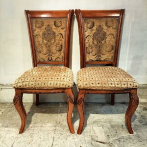 イタリア製　クラシカル　ダイニングテーブル　チェア4脚セット