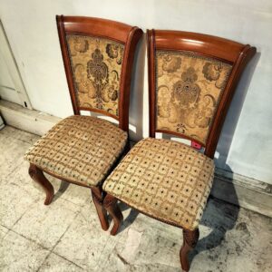 イタリア製　クラシカル　ダイニングテーブル　チェア4脚セット
