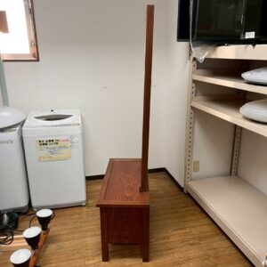 【 美品 】欅 1面鏡 鏡台