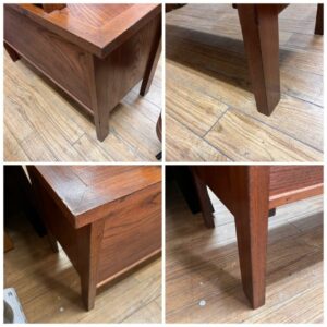 【 美品 】欅 1面鏡 鏡台