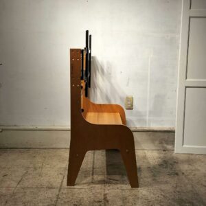 良美品　 FSW 木製 壁寄せテレビスタンド